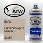 Preview: BMW, Samanabeige 2 Metallic, 20050: 400ml Sprühdose, von ATW Autoteile West.